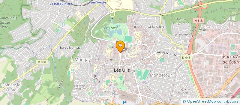 localisation de l'entreprise MONSIEUR PIERRE LAPORTE à LES ULIS