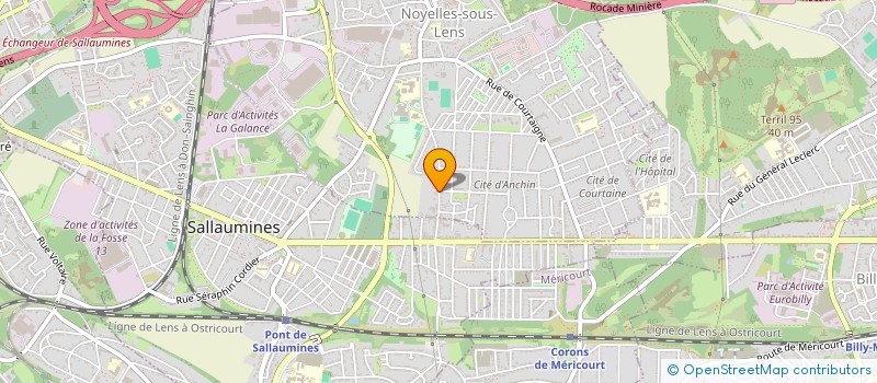 localisation de l'entreprise MONSIEUR PIERRE LARDET  NOYELLES-SOUS-LENS