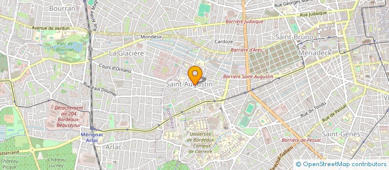 localisation de l'entreprise MONSIEUR PIERRE LARELLE  BORDEAUX