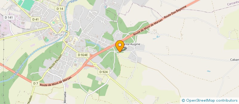 localisation de l'entreprise MONSIEUR PIERRE LARRAT  CARCARES-SAINTE-CROIX