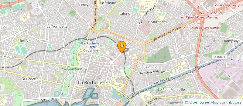 localisation de l'entreprise MONSIEUR PIERRE LARRERRE à LA ROCHELLE