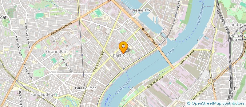 localisation de l'entreprise MONSIEUR PIERRE LARREY  BORDEAUX