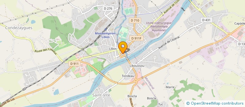localisation de l'entreprise MONSIEUR PIERRE LARRIVE à MONSEMPRON-LIBOS