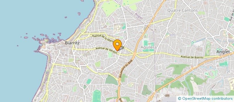 localisation de l'entreprise MONSIEUR PIERRE LARTIGAU à BIARRITZ