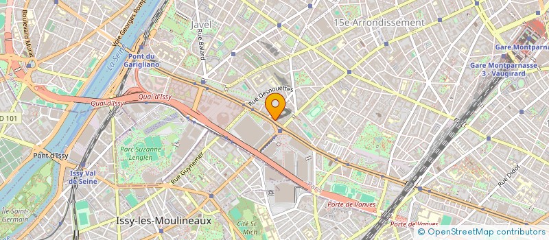 localisation de l'entreprise MONSIEUR PIERRE LARTIGUE  PARIS