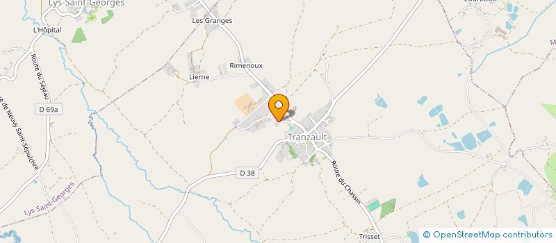 localisation de l'entreprise MONSIEUR PIERRE LARTILLAYRE à TRANZAULT