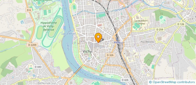 localisation de l'entreprise MONSIEUR PIERRE LARVARON à VICHY