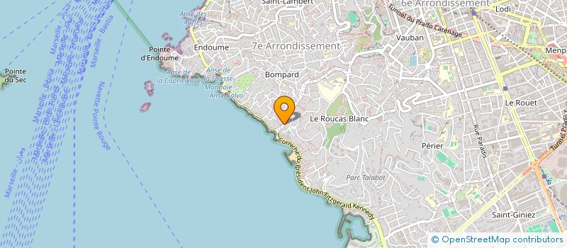 localisation de l'entreprise MONSIEUR PIERRE LAUDOUENEIX à MARSEILLE