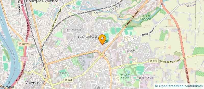 localisation de l'entreprise MONSIEUR PIERRE LAUER à VALENCE