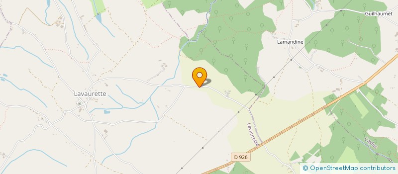 localisation de l'entreprise MONSIEUR PIERRE-LAURENT CAZES  LAVAURETTE