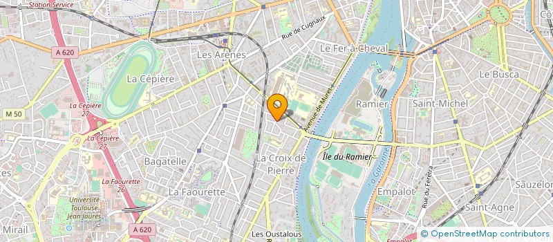 localisation de l'entreprise MONSIEUR PIERRE-LAURENT MARC à TOULOUSE