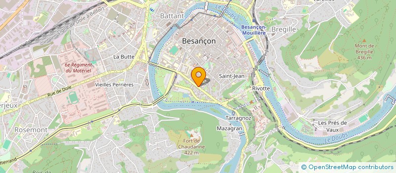 localisation de l'entreprise MONSIEUR PIERRE-LAURENT TOIS à BESANCON