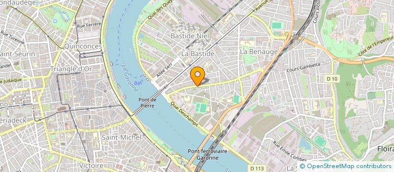 localisation de l'entreprise MONSIEUR PIERRE LAUROUA à BORDEAUX