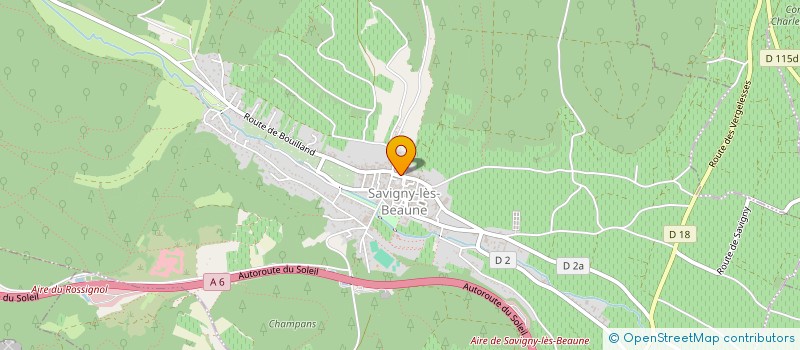 localisation de l'entreprise MONSIEUR PIERRE LAVENANT à SAVIGNY-LES-BEAUNE