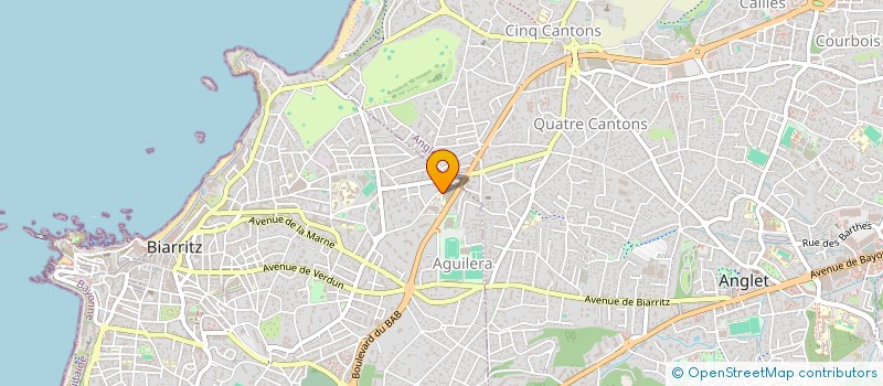 localisation de l'entreprise MONSIEUR PIERRE LAVERGNE à BIARRITZ