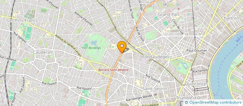 localisation de l'entreprise MONSIEUR PIERRE LAVILLE à BORDEAUX