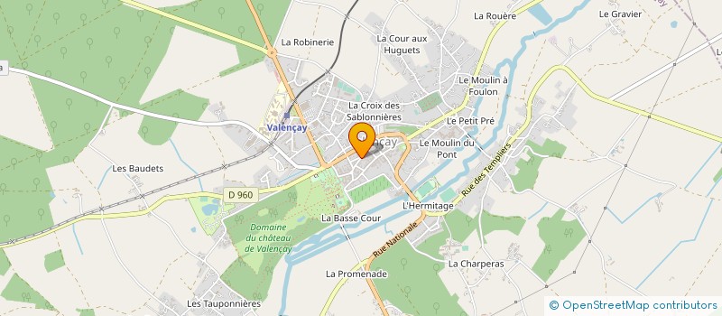 localisation de l'entreprise MONSIEUR PIERRE LAVISSE à VALENCAY