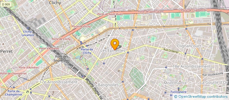 localisation de l'entreprise MONSIEUR PIERRE LAVOLLE  PARIS