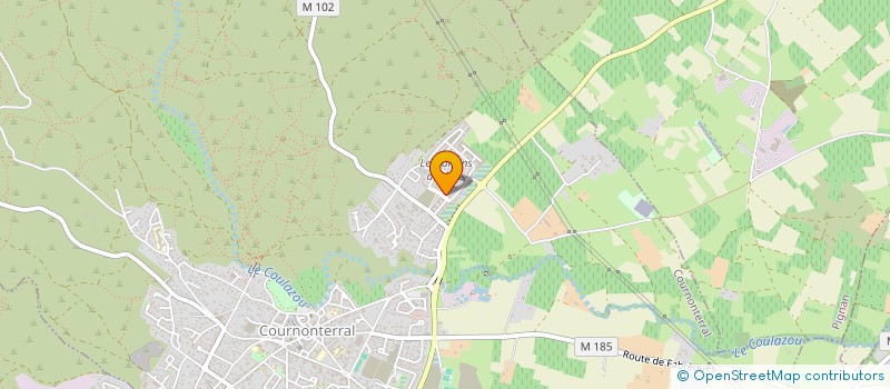 localisation de l'entreprise MONSIEUR PIERRE LE BALIER à COURNONTERRAL
