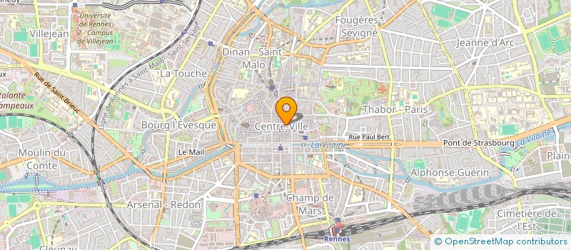 localisation de l'entreprise MONSIEUR PIERRE LE BEGUEC à RENNES