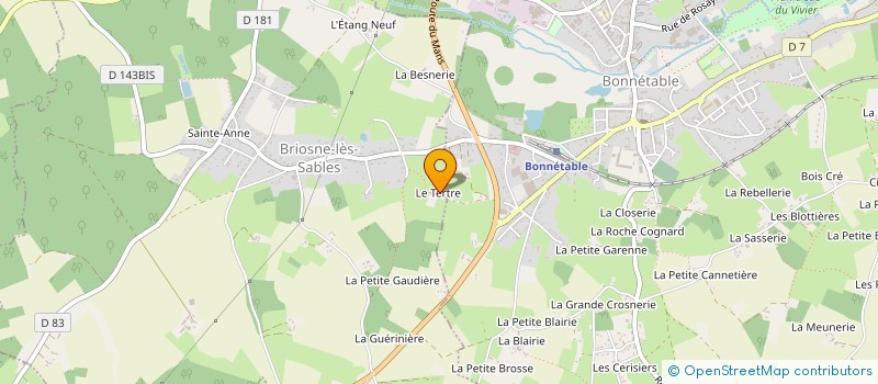 localisation de l'entreprise MONSIEUR PIERRE LE BLE à BEAUFAY