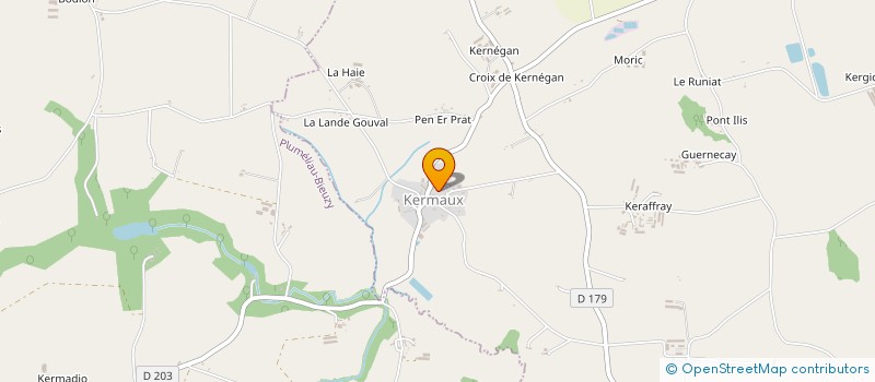 localisation de l'entreprise MONSIEUR PIERRE LE BRAS  EVELLYS