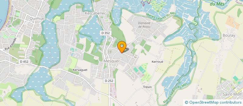 localisation de l'entreprise MONSIEUR PIERRE LE BRAS  MESQUER