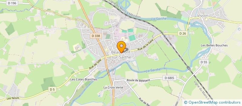 localisation de l'entreprise MONSIEUR PIERRE LE BRIS  SEGRIE