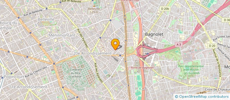 localisation de l'entreprise MONSIEUR PIERRE LE BRUCHEC  PARIS