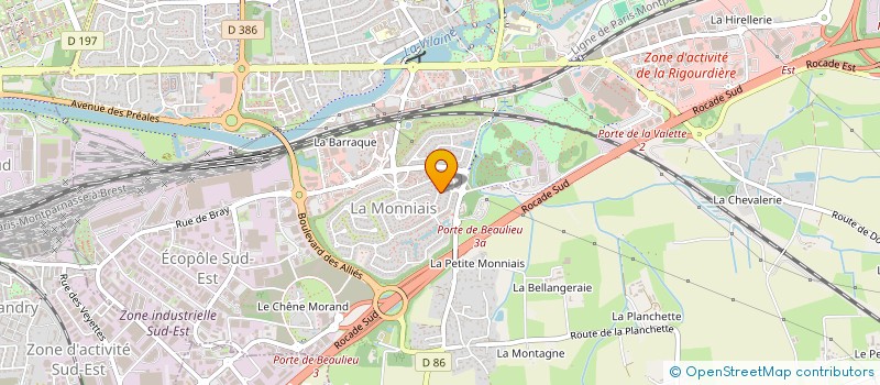 localisation de l'entreprise MONSIEUR PIERRE LE CAM à CAEN