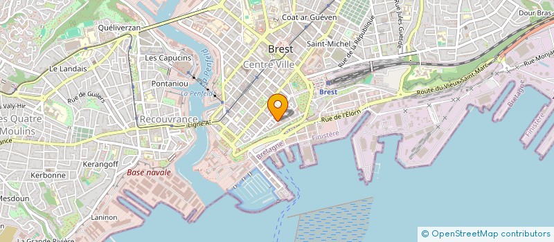 localisation de l'entreprise MONSIEUR PIERRE LE CORREC  NEVEZ