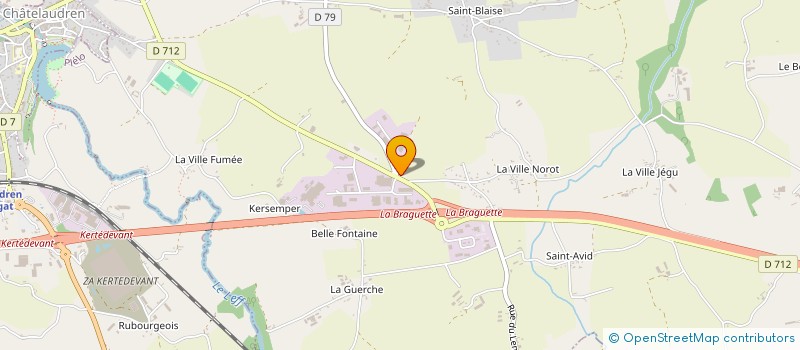 localisation de l'entreprise MONSIEUR PIERRE LE CORVAISIER  PLELO