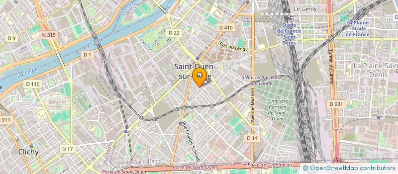 localisation de l'entreprise MONSIEUR PIERRE LE DAUPHIN à SAINT-OUEN-SUR-SEINE