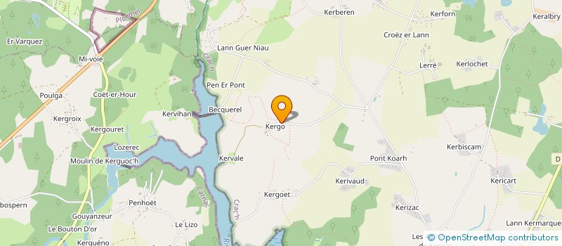 localisation de l'entreprise MONSIEUR PIERRE LE DIFFON  CRACH