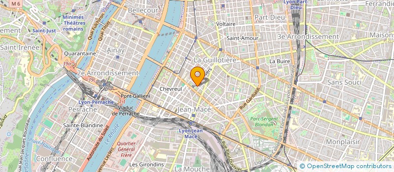 localisation de l'entreprise MONSIEUR PIERRE LE GALL  LYON