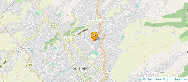 localisation de l'entreprise MONSIEUR PIERRE LE GOFF  LE TAMPON
