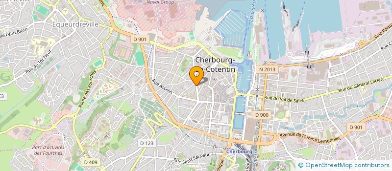 localisation de l'entreprise MONSIEUR PIERRE LE GOUBEY à CHERBOURG-EN-COTENTIN