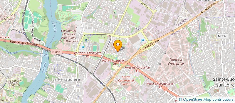 localisation de l'entreprise MONSIEUR PIERRE LE GOUE à NANTES