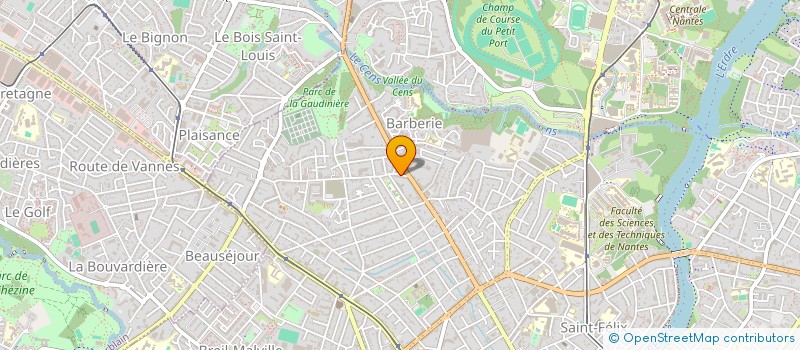 localisation de l'entreprise MONSIEUR PIERRE LE GUENNEC à NANTES