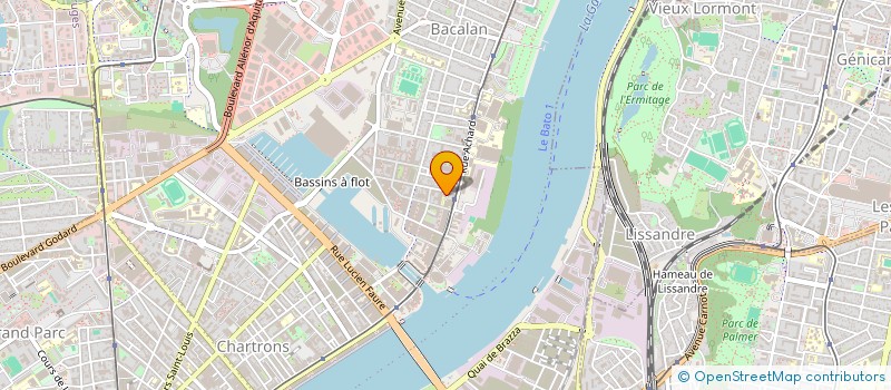 localisation de l'entreprise MONSIEUR PIERRE LE GUYADER  BORDEAUX