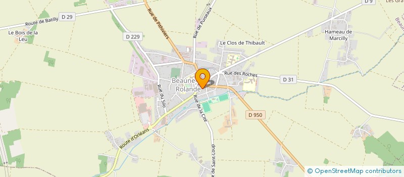 localisation de l'entreprise MONSIEUR PIERRE LE LIBOUX à BEAUNE-LA-ROLANDE