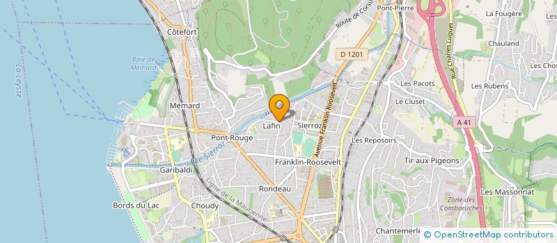 localisation de l'entreprise MONSIEUR PIERRE LE LOUEREC à AIX-LES-BAINS