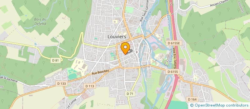 localisation de l'entreprise MONSIEUR PIERRE LE MAISTRE à LOUVIERS