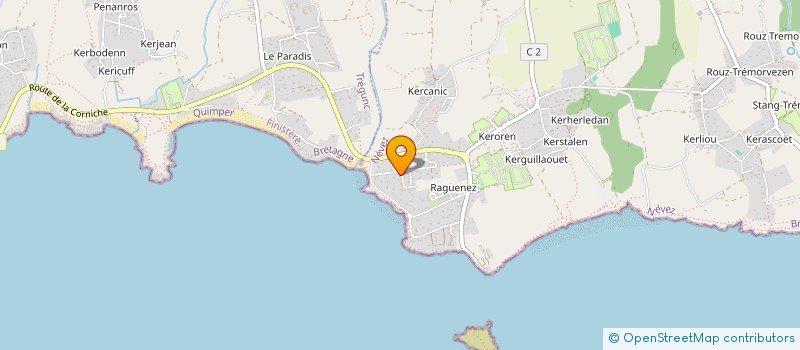 localisation de l'entreprise MONSIEUR PIERRE LE NAOUR  NEVEZ