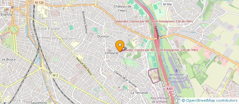 localisation de l'entreprise MONSIEUR PIERRE LE POLOTEC à TOULOUSE