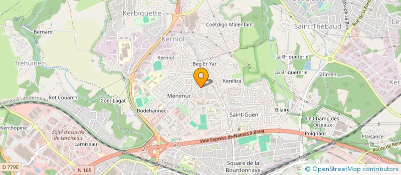 localisation de l'entreprise MONSIEUR PIERRE LE SOURNE à VANNES