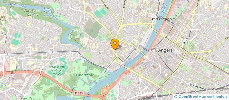 localisation de l'entreprise MONSIEUR PIERRE LE TARGAT à ANGERS