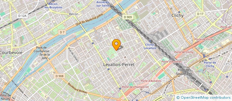 localisation de l'entreprise MONSIEUR PIERRE LEA à LEVALLOIS-PERRET