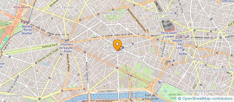 localisation de l'entreprise MONSIEUR PIERRE LEBLANC  PARIS