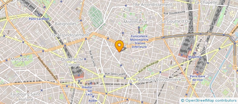 localisation de l'entreprise MONSIEUR PIERRE LEBLEU  PARIS